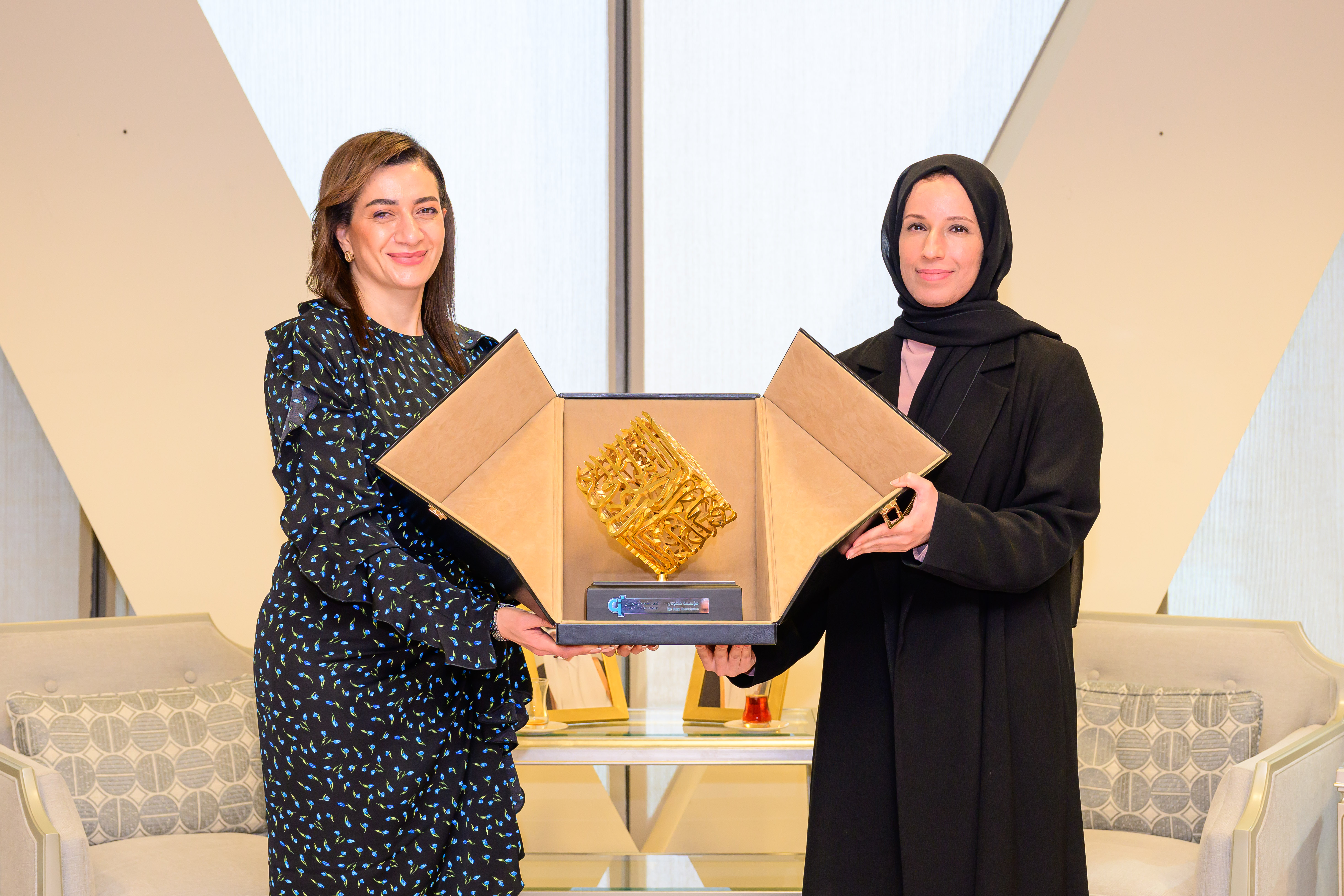 وزير التنمية الاجتماعية والأسرة تستقبل سيدة أرمينيا الأولى حرم رئيس وزراء أرمينيا 